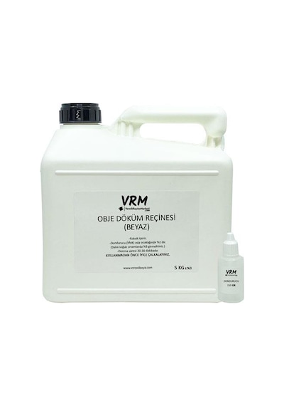 Verpol Beyaz Renkli Obje Döküm Polyesteri  1 KG