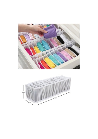 Akordiyon Organizer S Plastik Gri Diğer