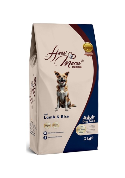 Yetişkin Köpek Maması Kuzulu 3 Kg