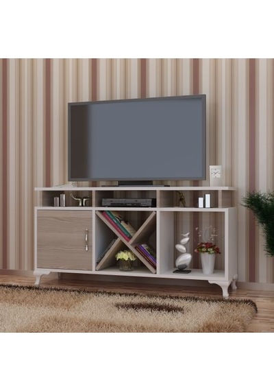 Tv Ünitesi Kamer Tasarım Beyaz Cordoba