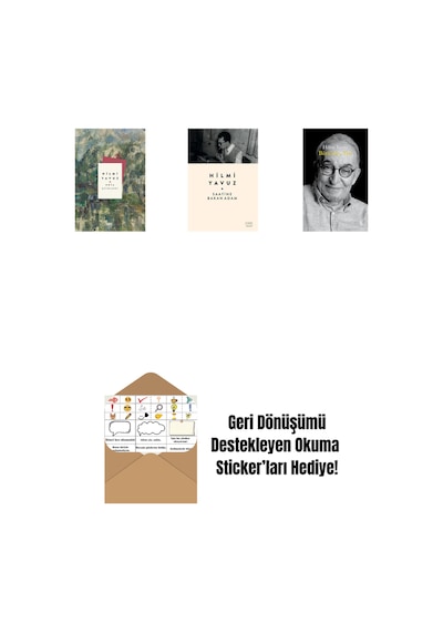 Rüya Şiirleri Ciltli + Saatine Bakan Adam + Büyü Sün Yaz Ciltli + Okuma Sticker'ları
