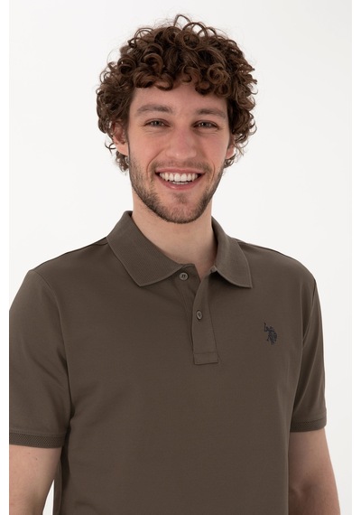 U.s. Polo Assn. Erkek Polo T-shirt 2084383 Vizon