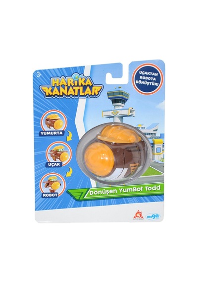 20562 Harika Kanatlar Dönüşen Yumbot Todd Çok Renkli