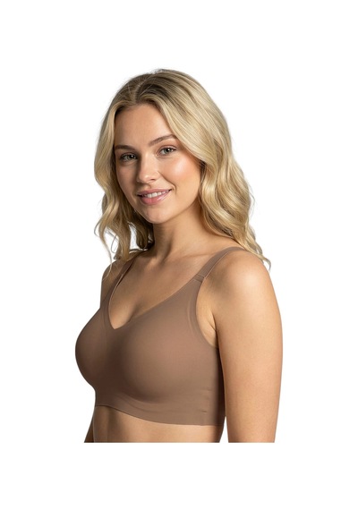 New Bra Newbra Lingerie 6155 Kadın Desteksiz C Cup Hayalet Sütyen Çok Renkli