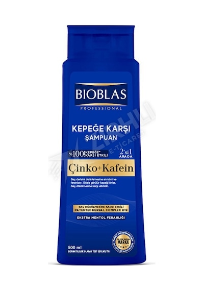 2 Adet Bioblas Şampuan Çinko & Kafein 500 Ml