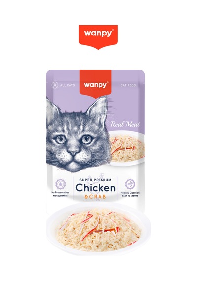 3 Çeşit Kedi Ödülü Pouch Tavuklu & Morina & Yengeç & Deniz Tarağı Yaş Kedi Maması 6 Adet X 85gr