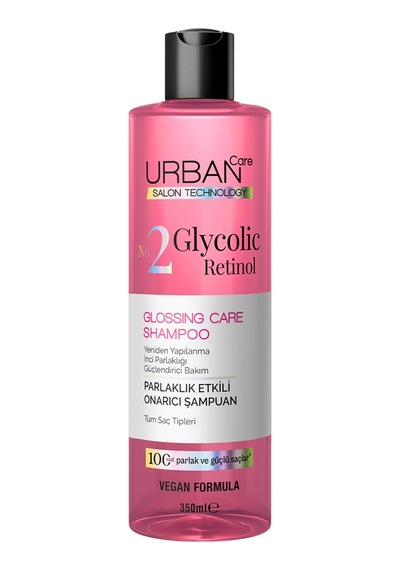 2 Adet Urban Care No.2 Glycolic Retinol Saç Bakım Şampuanı 350 Ml