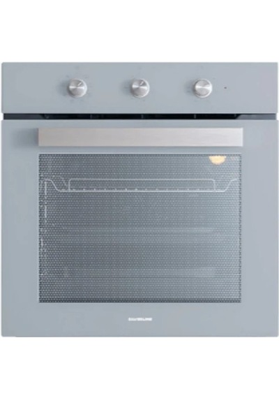 Silverline BO6503S01 - CS5335S01 - 3457 Soho 60 Gri Cam Ankastre Set