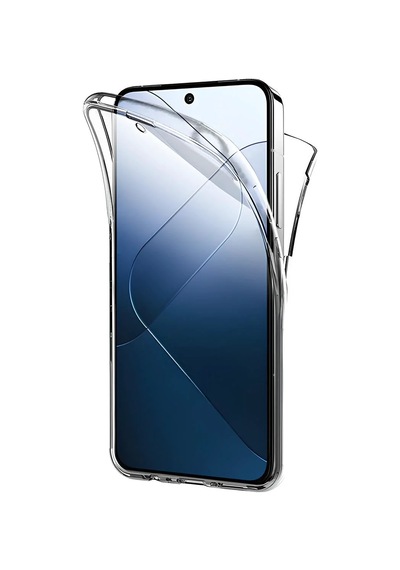 Xiaomi 12 Çift Taraflı Silikon Kılıf Şeffaf