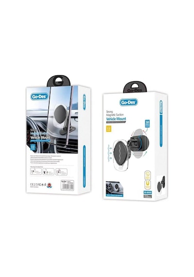 Araç Telefon Tutacağı Go Des Gd-hd935 360 Derece Dönebilen Magnetik Torpido Üstü Kullanım