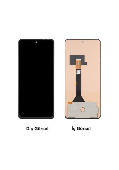 Teknonet Tecno Camon 20 Uyumlu Oled Lcd+dokunmatik - Siyah