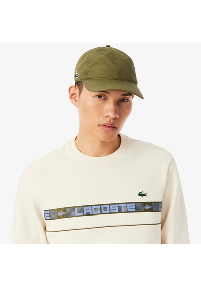 Lacoste Sh4767 Erkek Sweatshirt Krem