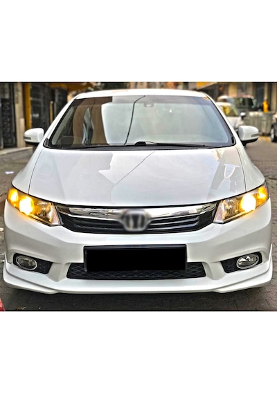 Honda Civic Fb7 2012-2016 Uyumlu Boyasız Plastik Modulo Ön Ek Boyasız