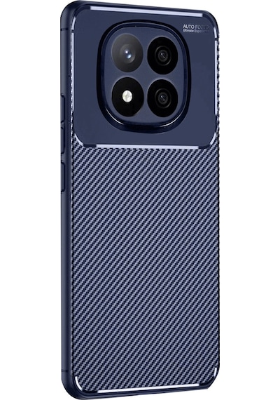 Xiaomi Redmi Note 14 Pro 4g Kılıf Auto Focus Karbon Kapak Lacivert