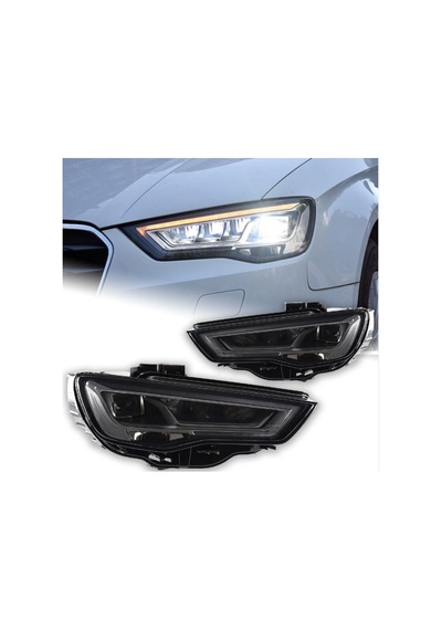 Autogp Audi A3 Ön Far Lambası Facelift Model Ledli Matrix 2013 / 2017 8v Tak Çalıştır