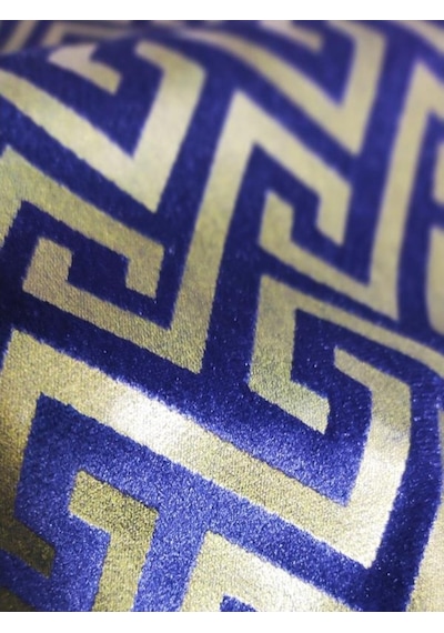 Mrs.Gugar Luxury Gece Mavisi Kare Kırlent Kılıfı