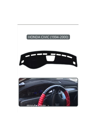Honda Cıvıc 1994-2000torpido Koruma Halısı Gri Kenar