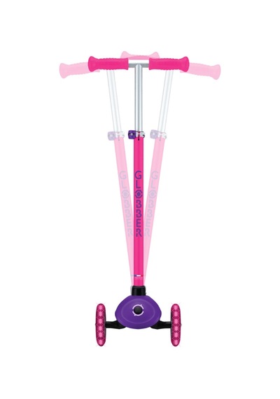Globber Primo Plus Işıklı Scooter - Neon Pembe