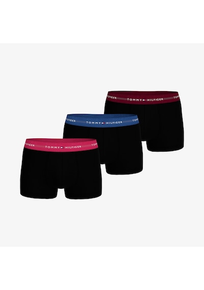 Tommy Hilfiger Trunk 3pk Erkek Pembe Boxer Düz Um0um02763 Pembe