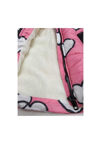 Bubiee Baby Özel Tasarım Sevimli Kalp Baskılı İçi Kürklü Varaklı Soft Kumaş Çepli Kapüşonlu Kız Çocuk Mont Çok Renkli Bubiee Baby Özel Tasarım Sevimli Kalp Baskılı İçi Kürklü Varaklı Soft Kumaş Çepli Kapüşonlu Kız Çocuk Mont Çok Renkli