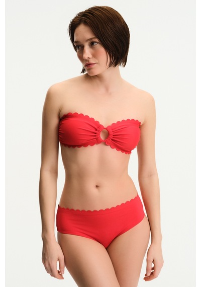 Penti Kırmızı Peyton Straplez Bikini Üstü