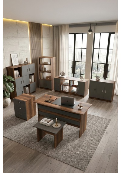 Yurudesign Vario ABCDEFG Ofis Büro Masa Takımı VO18-BA Barok-Antr