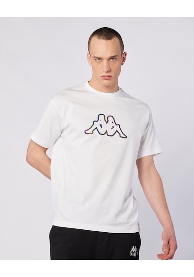 Kappa Logo Brian T-shirt Erkek Beyaz Regular Tişört