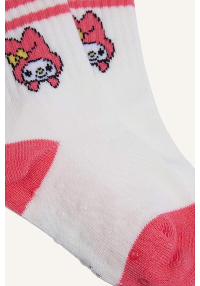 Defacto Hello Kitty 3lü Uzun Çorap Kız Bebek H5564a5nskr1 Çok Renkli-kr1