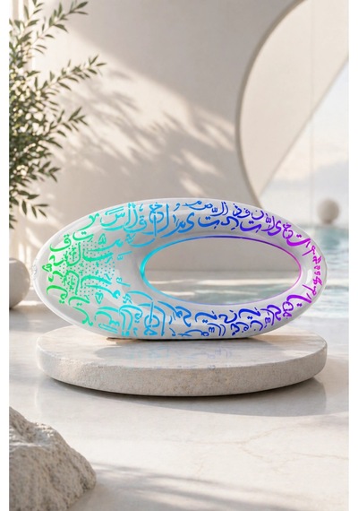 Glr 2071 Max Renkli Bluetooth Hoparlör - Işıklı Taşınabilir Radyolu Speaker