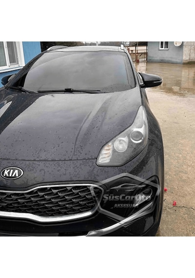 Kia Sportage 2016-2021 Sinyalli Uyumlu Batman Yarasa Ayna Kapağı Piano Black Abs Plastik Sağ Sol Takım 00 Şüscaroto Aksesuar