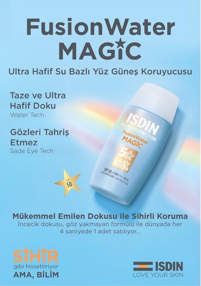 Fotoprotector Fusion Water Magic Spf50 50 Ml