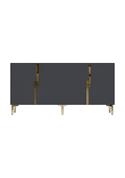 Ka1804ag Meyra180 Konsol, Kahve Köşesi, Tv Sehpası Antrasit-gold 180cm Antrasit-gold Ka1804ag Meyra180 Konsol, Kahve Köşesi, Tv Sehpası Antrasit-gold 180cm Antrasit-gold