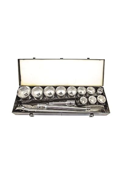 NT Tools NCSET1 16 Parça 1" Altı Köşe CR-V Lokma Seti
