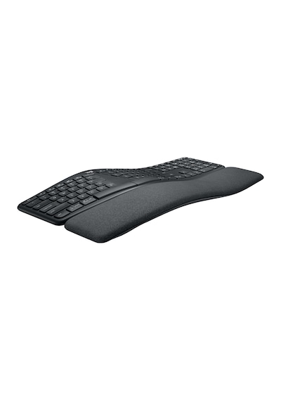 Logitech Ergo K860 - Bölünmüş Tuş Düzenine Sahip Kablosuz Ergonomik Klavye, It Qwerty - Grafit