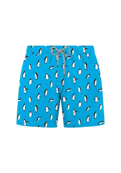 John Frank Erkek Deniz Şortu jfsssw49-penguin-blue-13109 001