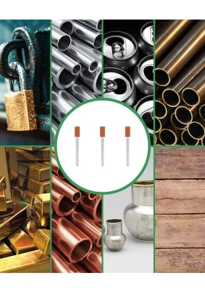 8153 Alüminyum Oksit Taşlama Taşı, En Küçük Çaplı, Silindirik Biçimli, 4,8 Mm, 3&apos Lü