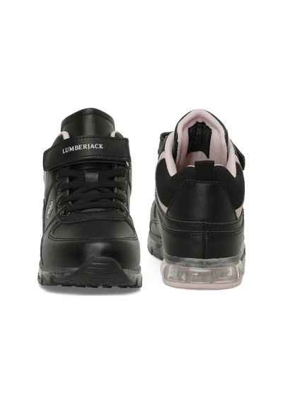 Lumberjack Cap Hı 5pr Siyah Kız Çocuk High Sneaker Siyah