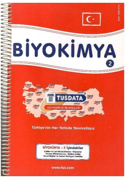 Biyokimya 1 Ve 2 Takım Spiralli Kitap Yıl 5 Sayı 3 Ve 4