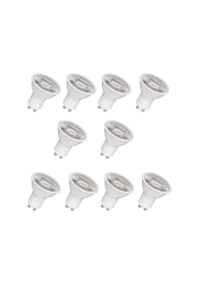 10'lu Value Par16 50 36d 4.5w Soğuk Beyaz 4000k Gu10 Led Ampul Standart
