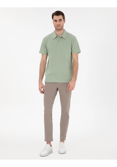 Pierre Cardin Erkek Çağla Tişört 50307581-vr016 Çağla