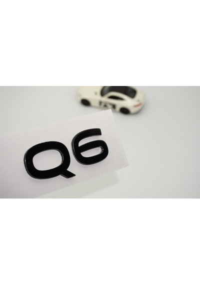 Dk Tuning Q6 2025+ Bagaj Siyah 3m Yazı Logo Audi İle Uyumlu