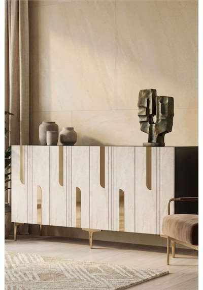 Ka1831atg Nota Konsol Ve Tv Sehpası Antrasit-traverten-gold 180cm Antrasit - Traverten - Altın Ka1831atg Nota Konsol Ve Tv Sehpası Antrasit-traverten-gold 180cm Antrasit - Traverten - Altın