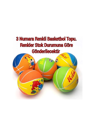 Mini Basketbol Topu 3 Numara