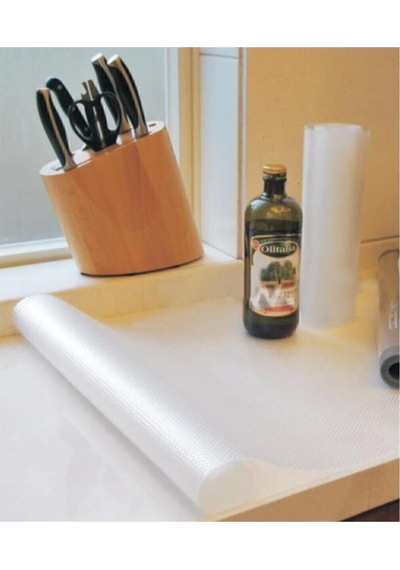 Dolap Içi Kaymaz Örtü Raflık 45 Cm 2 Metre Belirtilmemiş Gri Tr Diğer