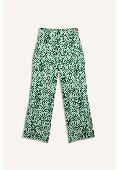 DeFacto Regular Fit Geniş Bol Paça Desenli Palazzo Pantolon D4631AX25SPGN698 DeFacto Regular Fit Geniş Bol Paça Desenli Palazzo Pantolon D4631AX25SPGN698