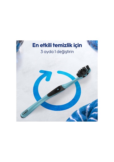 Oral-b Pro-3dwhite Kömürlü Beyazlık Diş Fırçası