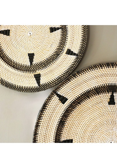 Palu Elegance Rattan Duvar Tabağı 80x6 Cm