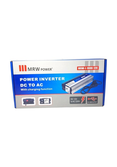 Mrwpower 1000watt 12v-220volt Şarjlı Inverter Mrw-1000-12c