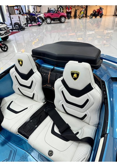 Poyraz Akülü Orijinal Lisanslı Lamborgini Sian 24 Volt Akülü Araba Drift+tabletli Mavi