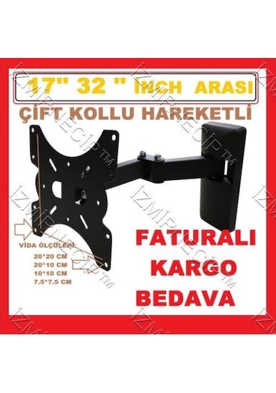60 66 70 72 80 82 Ekran Hareketli Duvar Askı Aparatı